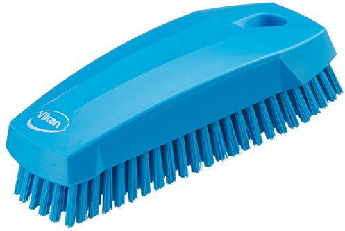 neoLab Polyester Nagelbürste mit Harte Polypropylen Borsten, Blau, 130mm Länge, 50mm Breite, 40mm Höhe