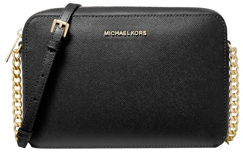 Michael Kors Jet Set bolsa de hombro para mujer, Black