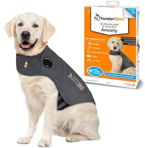 Thundershirt: Beruhigungsweste für Hunde - Grau - Größe XL