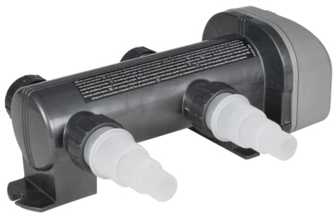 Hozelock - Clarificateur d'eau de Bassin Ultra Violets Vorton 11 : Idéal pour Bassin 4000L Max, Elimine l'eau Verte et Les Algues, Lampe UV 11W, Livré avec 5m de Câble d'alimentation [1559 1240]