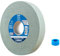 PFERD Schleifbockscheibe CARBIDE, 200x32x51mm, SiC 80, 39009728 – Weiche, aggressive Schleifscheibe für harte Materialien, z. B. Hartmetall, mit Reduzierhülse (32mm)