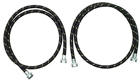 Whirlpool 8212487RC Genuine OEM Fill Hoses For Washers, 5 Feet Black Accessory – Replaces 1178856, 80034R, 80034RA, AH993134, EA993134, PS993134