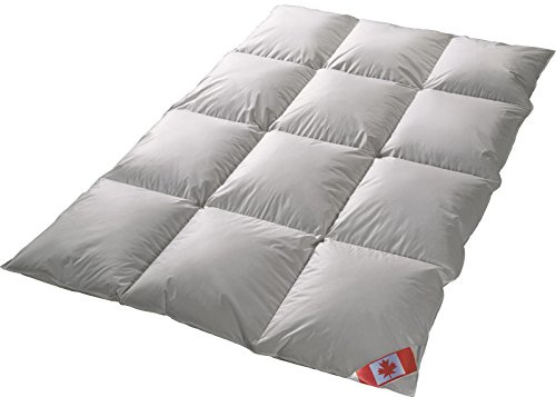 Canada extra warme Winter Decke Kassetten 8 cm Hochsteg Daunendecke 240x220 cm