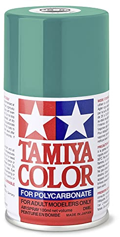 Tamiya 86054 PS-54 Cobalt Grün Polycarbonat Sprühfarbe für Plastikmodellbau, Modellbau und Bastelzubehör, Sprühfarben Kobalt-grün 100 ml (1er Pack)