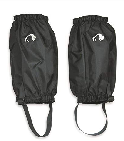 Tatonka Gaiter 420 HD Short - Wasserdichte Gamaschen mit Schuh-Riemen und Reißverschluss - Schützen Schuhe und Hosenbeine beim Wandern und Trekken (black)