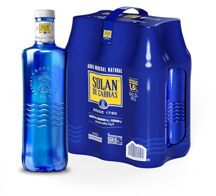 Solan de Cabras Mineral Water 1,5 L. [Pack of 6]