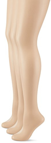 HUDSON Damen KESSI 3-PACK Strumpfhosen, 120000237, Fein, 40/42, TEINT, Weiß