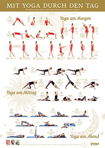 Mit Yoga durch den Tag Poster von Yoga Aktuell