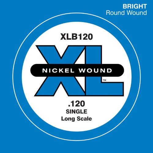 D'Addario .120 Long Scale Nickel Wound Saite für Bassgitarre