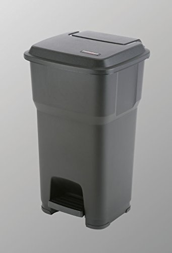 Vileda Hera Contenedor con Pedal, 60 L, Color Beige - 1 Unidad