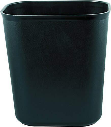 TAMLED Papierkorb Kunststoff eckig schwarz