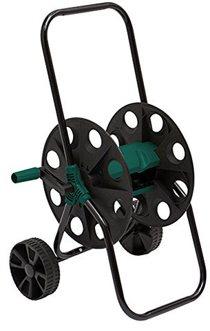 Siena Garden 282659 Schlauchwagen Kunststoff mit Stahlrohr, grün/schwarz