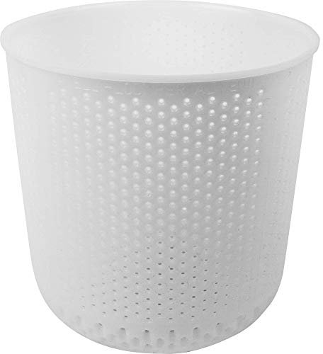 Browin 411314 - Molde Redondo para Queso (16 x 16 x 16,5 cm, para 1 kg, 1000 g), Color Blanco