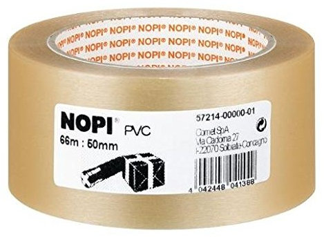 NOPI Pack PVC geprägt, braun 66m:50mm