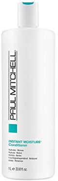 Paul Mitchell Instant Moisture Conditioner - Feuchtigkeits-Conditioner für trockene Haare, stärkende Haarpflege mit Shea-Butter, 1000 ml