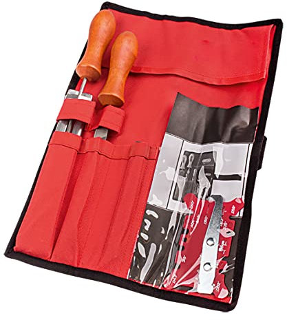 OREGON 4.5mm (11/64-Inch) Chainsaw Sharpening and Guide Bar Maintenance Kit for 3/8-Inch Narrow Kerf Saw Chains (558549)