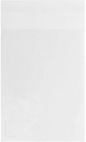 JAM Paper Cello Sleeves with Self-Adhesive Closure, A6, 4.9375 x 6.5625, Clear, 100/Pack (A6CELLO)