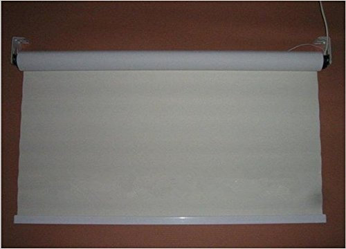 Gowe motorisé volet roulant, 0.5 m de large, 0,5–1.8 m Hauteur, crème solaire Tissu