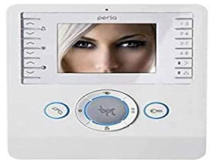 CAME Videocitofono vivavoce PERLA bianco con display LCD 3.5, ottima qualità video, due tasti AUX programmabili, compatibile con sistemi X1 e XIP, per una gestione sicura degli accessi residenziali