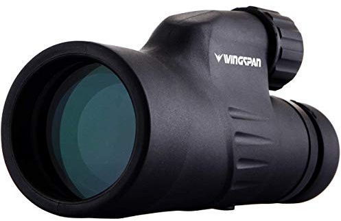 Wingspan Optics Explorer – 12X50 Hochleistungsfähiges Monokular – Heller und klarer Sichtbereich – Einhand Fokus – Wasserdicht – Beschlagsfrei – Zur Vogelbeobachtung, oder Tierwelt