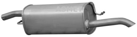 ASMET Rear silencer 07.176
