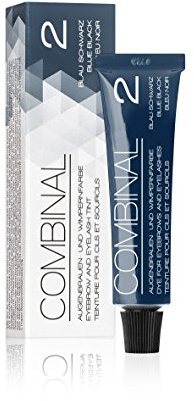 Combinal Dye For Eyebrows and Eyelashes Blue/Black Tint 15ml