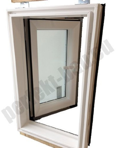 AFG Skylight PVC Dachfenster Warmdach Dachausstiegsfenster Ausstieg 55x78cm
