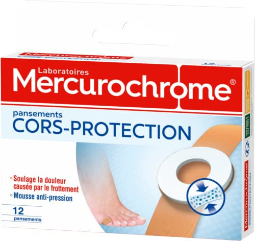 MERCUROCHROME - Pansements Cors Protection - 12 pansements