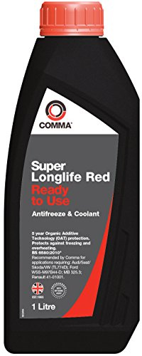 Comma SLC1L Super Longlife Antifreeze and Coolant, 1 Liter