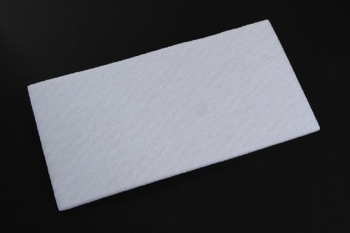 5 Cut Felt Gliders 100 x 200 mm White