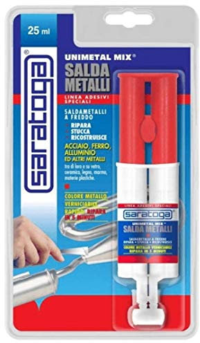 SALDA METALLI UNIMETAL MIX A SIRINGA SARATOGA 25 ML 022694 AZIMUTHSHOP