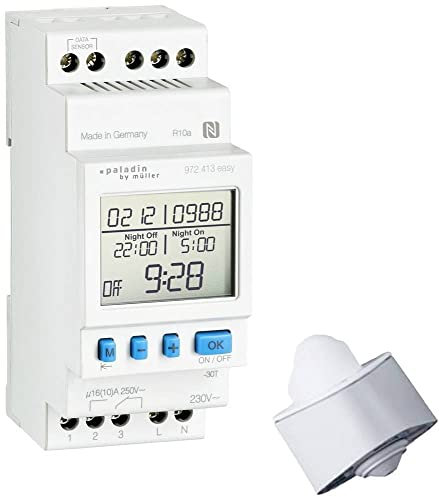 MU 972413PRO - Digitaler Dämmerungsschalter mit Tagesprogramm