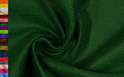 StoffBook Grün Filzstoff Nadelfilz Bespannfilz für Basteln und Dekoration | Hochwertig, Stoff für Basteln, Dekoration und Handwerk, Bastelfilz und Dekofilz