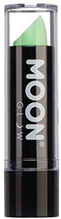 Neon UV Lipstick by Moon Glow - Pastel Green - Bright Neon Coloured Lipstick - Glows under UV