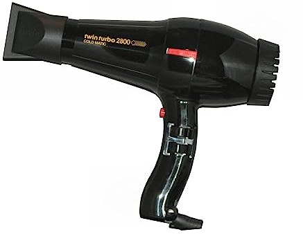 Turbo Power Twinturbo 2800 Coldmatic Hair Dryer, Black, 1 Count