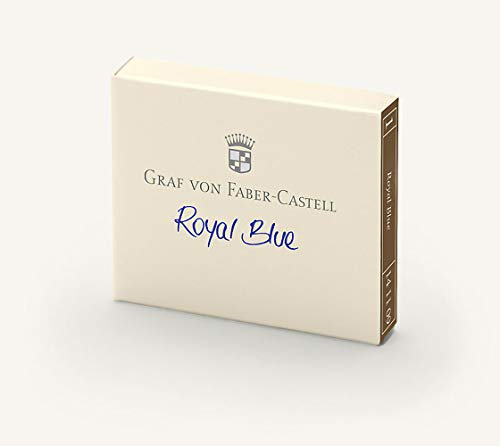 Graf von Faber-Castell - Tintenpatronen GvFC Royal Blue 6x