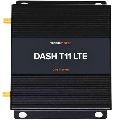 TrackmateGPS Dash T11 GPS Tracker for Vehicles, Real Time Tracking, Theft Prevention, Door Lock/Unlock, No Contract, Fleets Cars Trucks, US Support, Advanced Reports Easy Set Up & Easy to Use