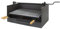 Imex El Zorro 71518 Cassetto per barbecue con sollevamento e griglia in acciaio inox