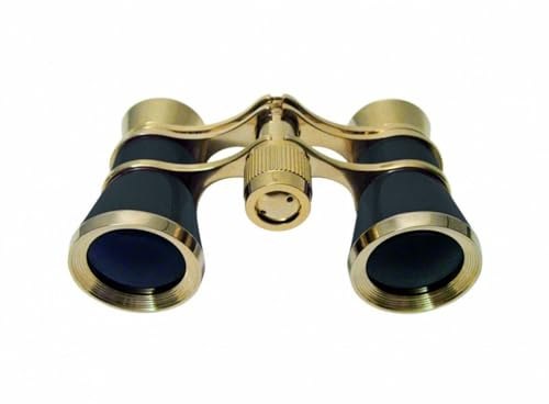 Braun 3x25 Opera Opernglas Gold/schwarz
