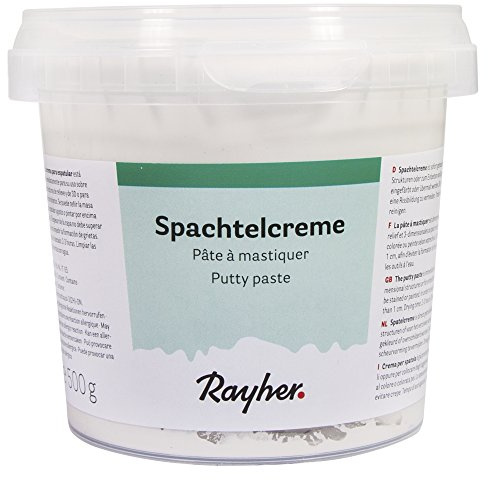 Rayher 38237000 Spachtelcreme, Dose 500g