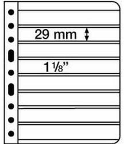 Lighthouse Vario Stamp Pages Sixteen Pockets (29 x 195mm) - Rectangular Rubber Stamp Holder