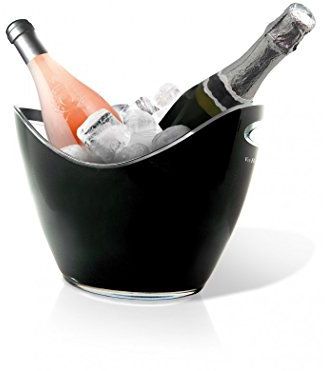 Vinbouquet FIE 006 - Eiskübel für 2 Flaschen, schwarz