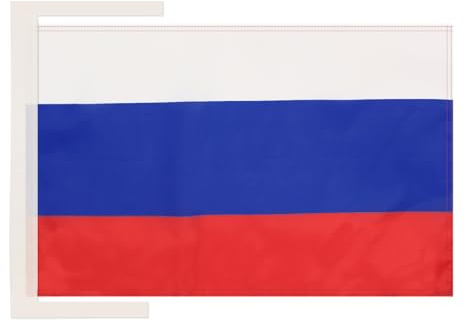 AZ FLAG Flagge Russland 45x30 cm Fahne Russische Polyester 100D Kordeln