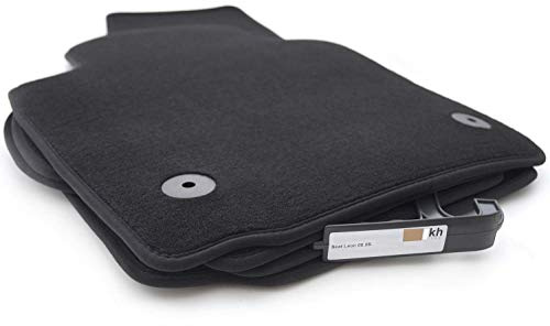 kh Teile Insignia Fußmatten Velours Automatten 4-teilig schwarz