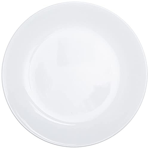 Corelle World Kitchen Livingware Luncheon Plate, Winter Frost White, Size: 8-1/2-Inch, Set of 6 Plates,6003880