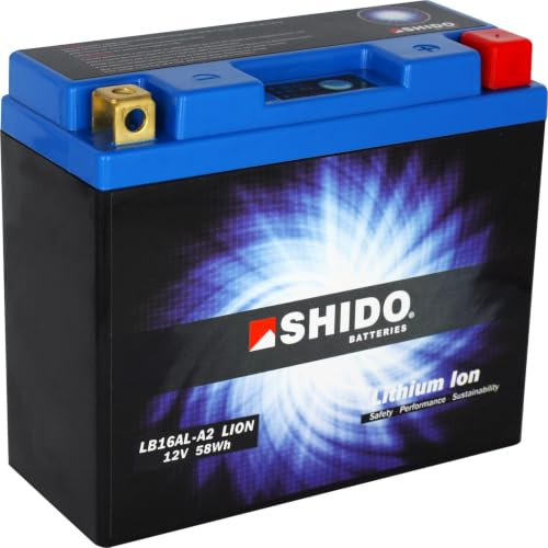 SHIDO LB16AL-A2 LION -S- Batterie Lithium, Ion Blau (Preis inkl. EUR 7,50 Pfand)