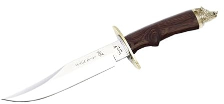 Muela Mixte - Adulte Wildboar Couteau, Argent, Taille Unique