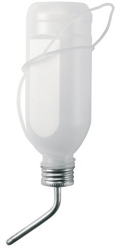 Kerbl Pet Trinkflasche f.Kaninchen 500ml Kunststoff mit Aluröhrchen