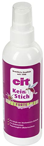 Kerbl KeinStich forte Insekten- und Zeckenschutz | 100 ml, tropentaugliches Schutzspray, wirkt bis zu 8 Stunden, dermatologisch geprüft