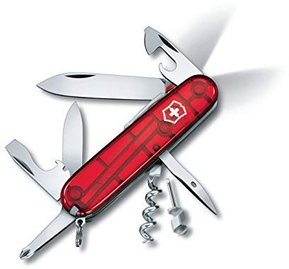 Victorinox, coltellino svizzero Spartan (12 funzioni, lama, cavatappi, apriscatole)